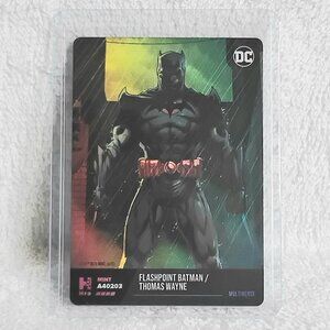 5/$20 Mint 2022 Hro Hybrid Flashpoint Batman-Thomas.. Epic DC Holo Card A40203!!